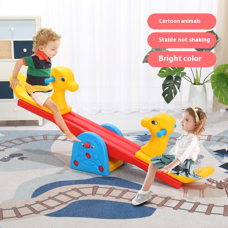 Kids Outdoor Adventure - Outdoor Countyard Animal Seesaw Board Toys