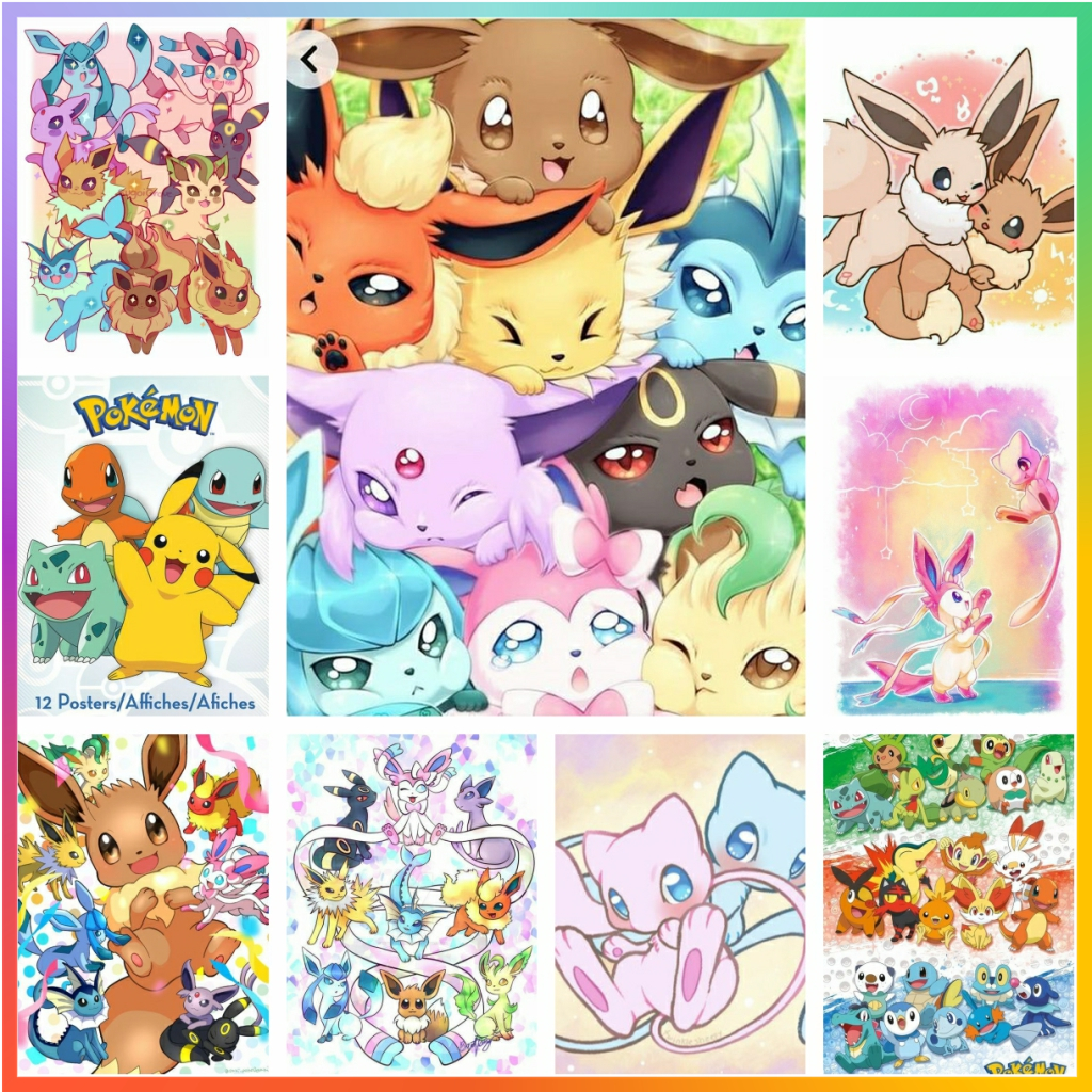 Kids Outdoor Decor - Pokemon Cute Pikachu Anime Japan Diamond