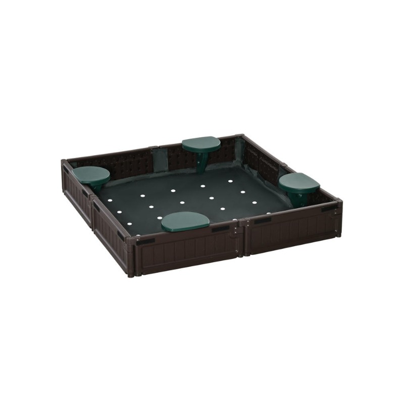 Kids Outdoor Sandbox - Kids Outdoor Sandbox with Cover Garden