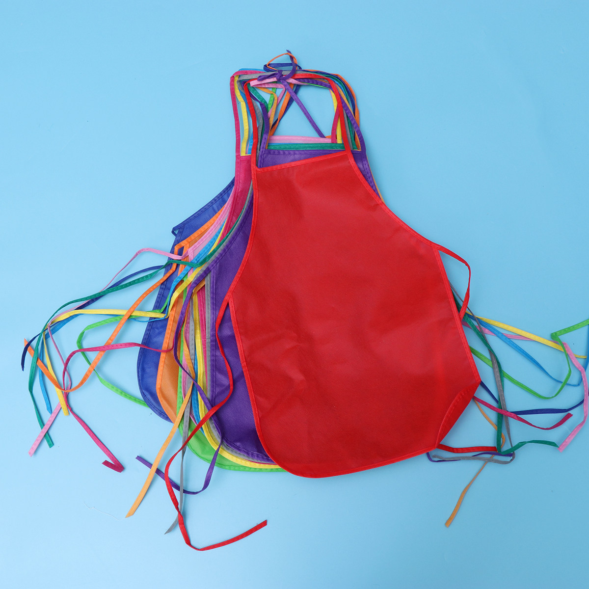 12Pcs Art Painting Apron Kids  - مراجعة Kids Outdoor Bbq وسعره
