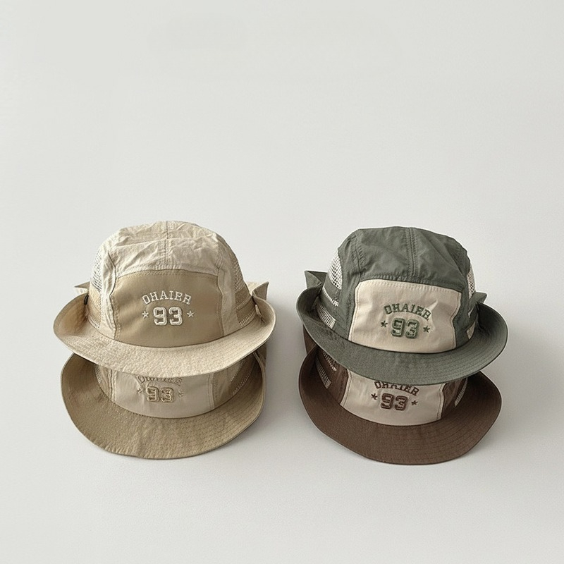 Children's Fisherman Hat Baby  - مراجعة Kids Outdoor Hat وسعره