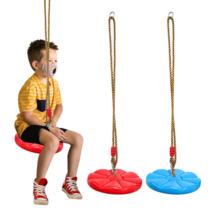 Children's Disc Swing Kid Indo - مراجعة Kids Outdoor Hanging Chair وسعره