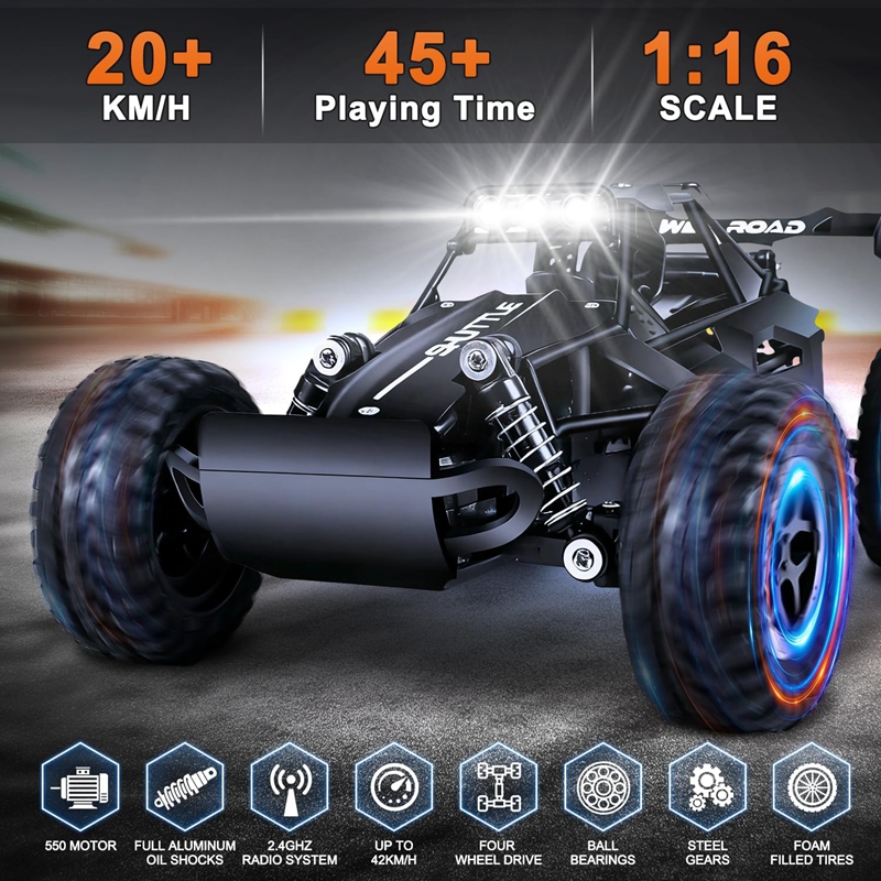 1:16 RC Car Remote Control Car - مراجعة Kids Outdoor Climbing Structure وسعره