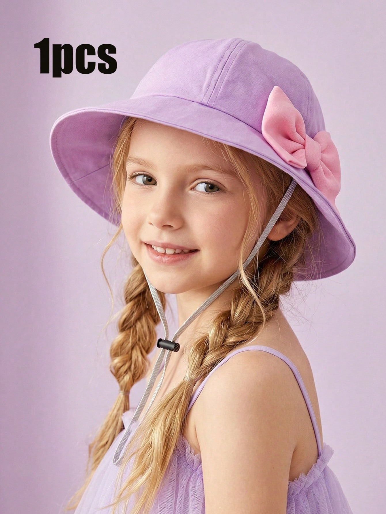 1Pcs Girl 3-8Y Trendy Pink Big - مراجعة Kids Outdoor Hat وسعره