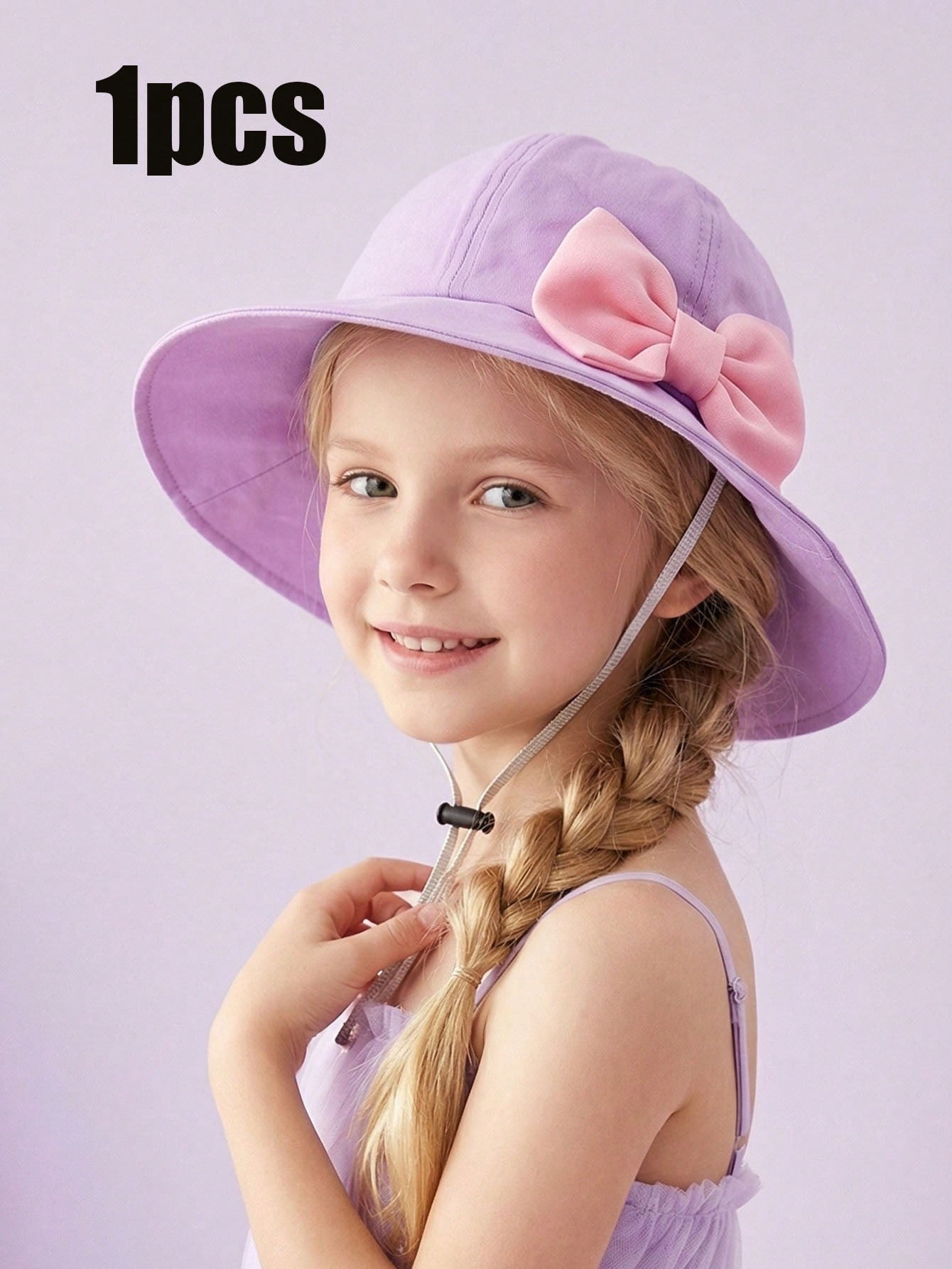 1Pcs Girl 3-8Y Trendy Pink Big - مراجعة Kids Outdoor Hat وسعره