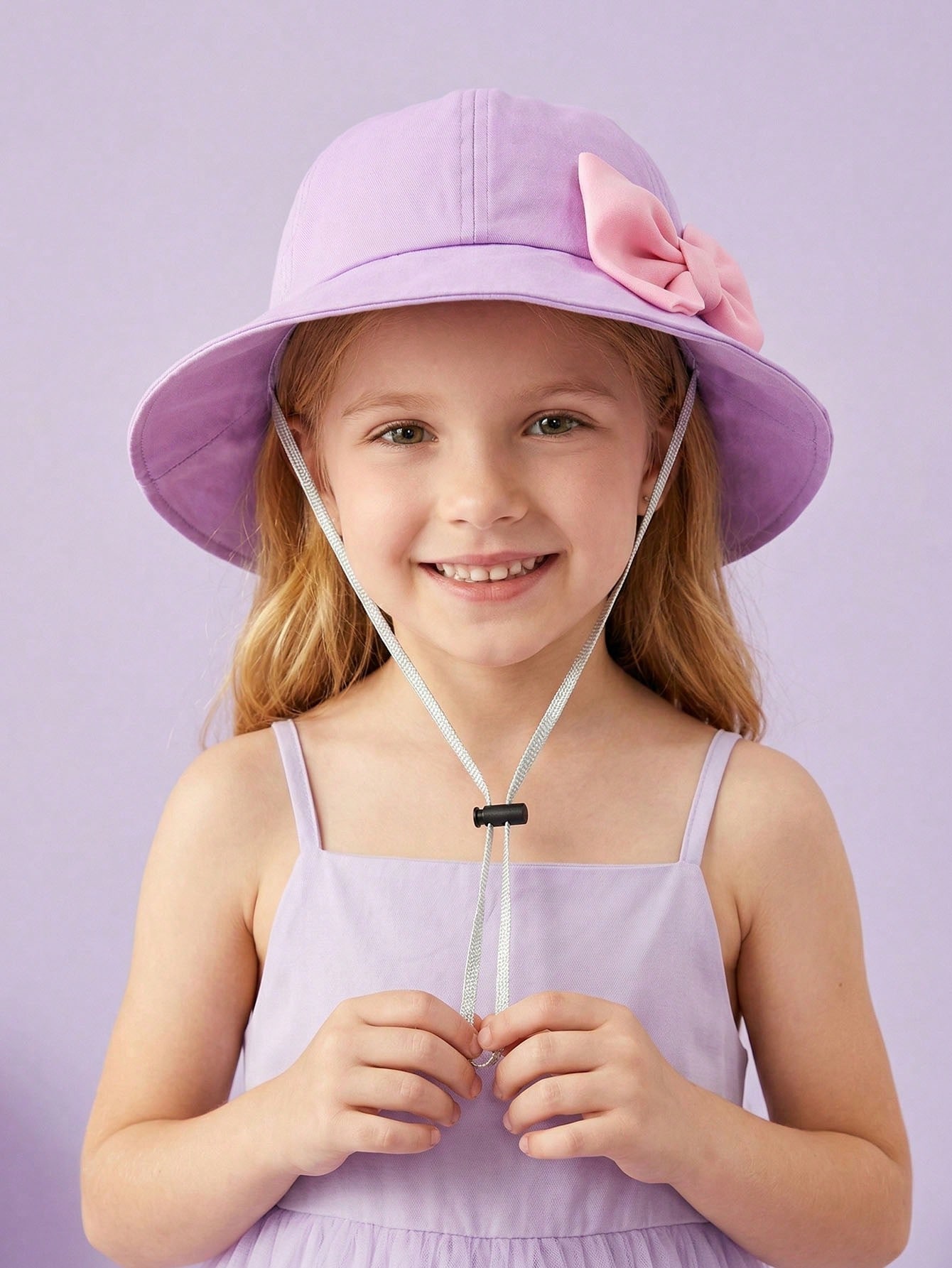 1Pcs Girl 3-8Y Trendy Pink Big - مراجعة Kids Outdoor Hat وسعره