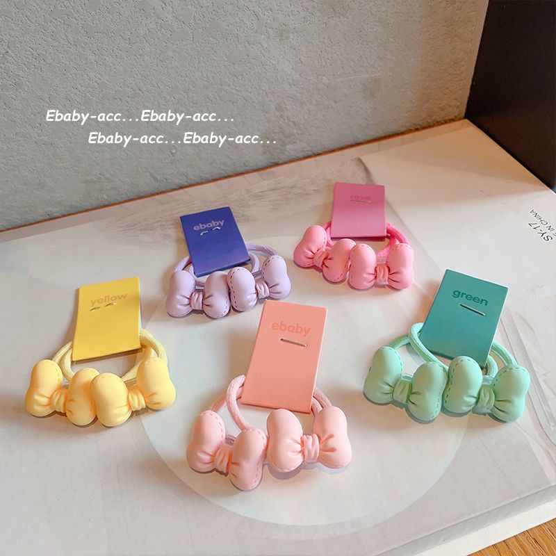 5pcs Cute Bow Hair Ties for Gi - مراجعة Kids Outdoor Decor وسعره