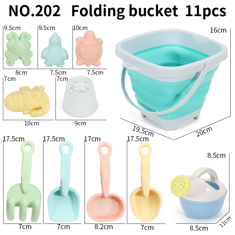 Beach Sand Play Water Set Fold - مراجعة Kids Outdoor Sandbox وسعره