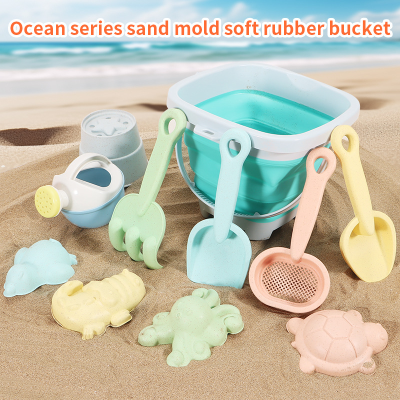 Beach Sand Play Water Set Fold - مراجعة Kids Outdoor Sandbox وسعره