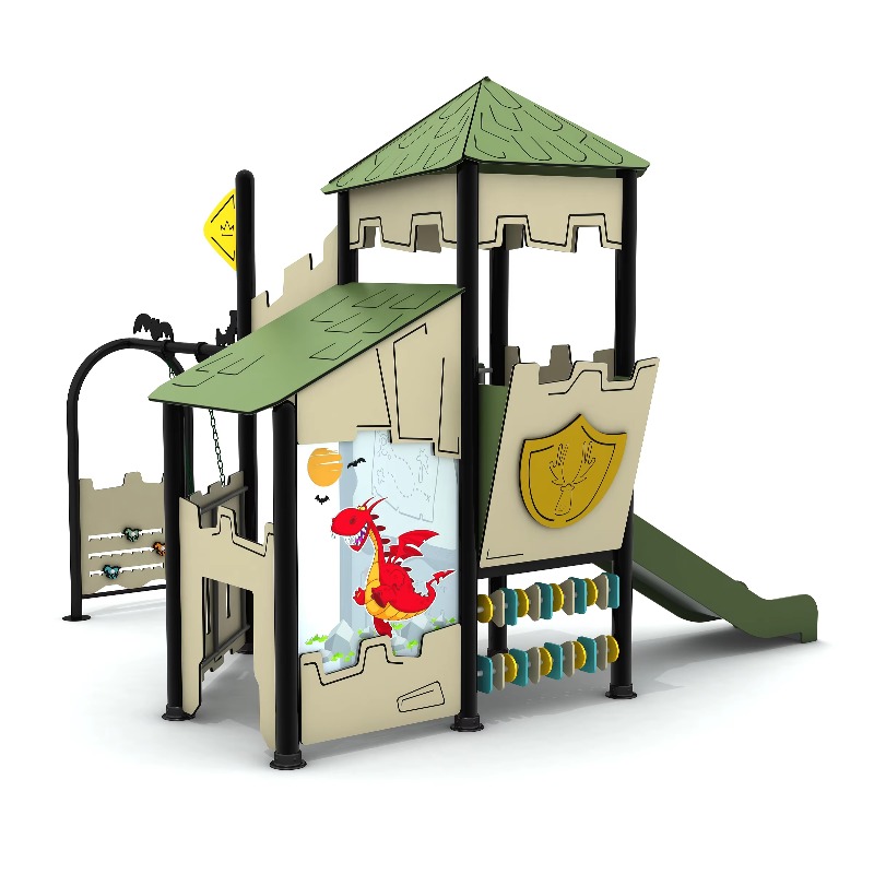 Wooden Outdoor Playground Set  - مراجعة Kids Outdoor Climbing Structure وسعره