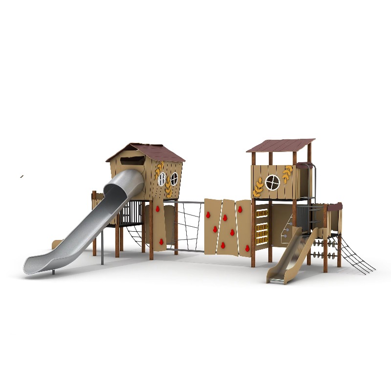 Wooden Outdoor Playground Set  - مراجعة Kids Outdoor Climbing Structure وسعره