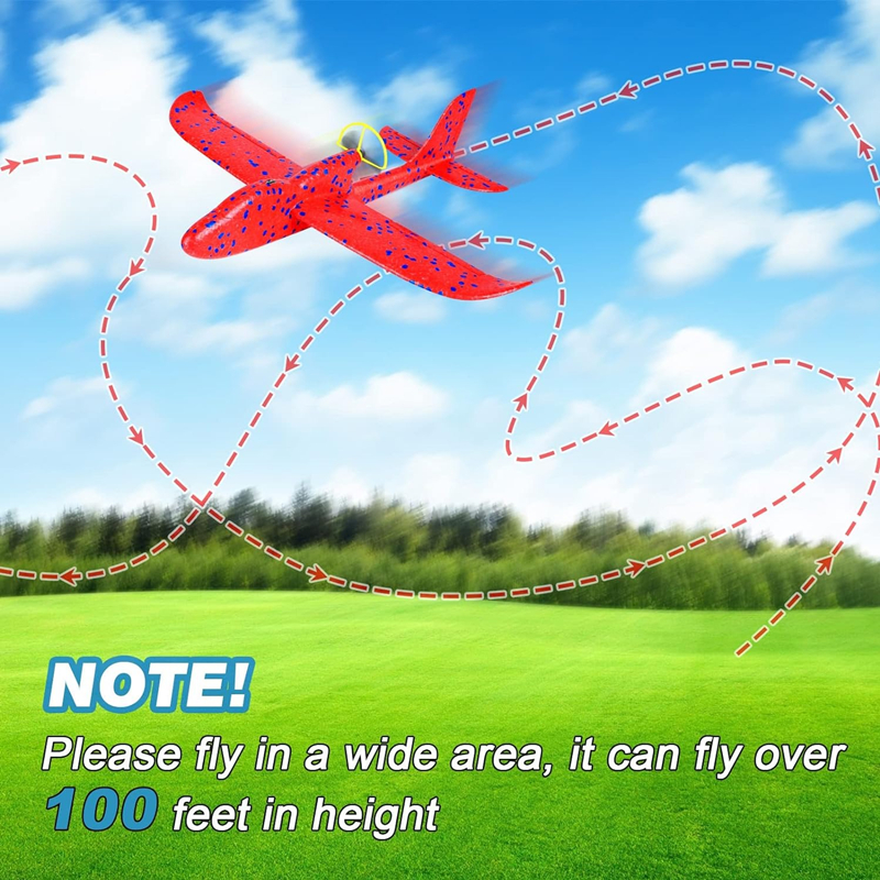 Electric Foam Plane Glider Han - مراجعة Kids Outdoor Adventure وسعره