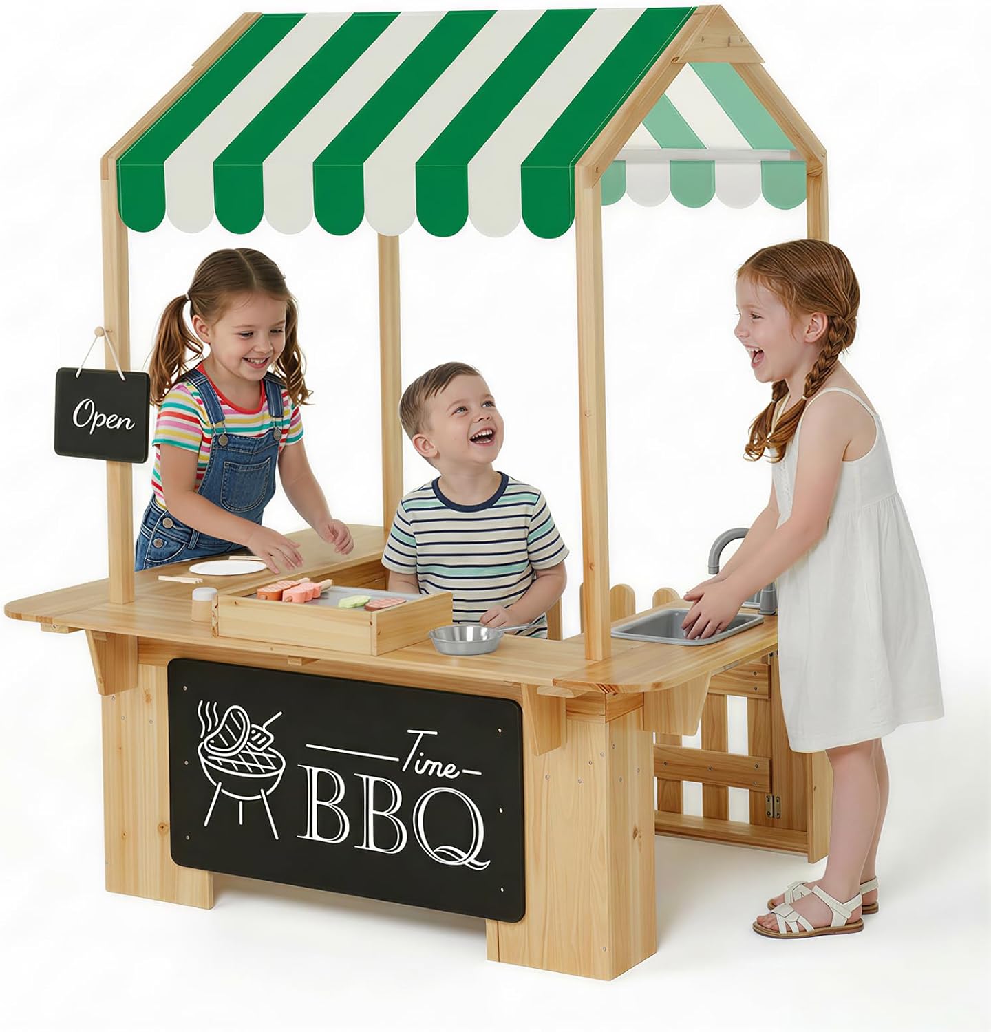 Kids Outdoor Playhouse, Mud Ki - مراجعة Kids Outdoor Bbq وسعره