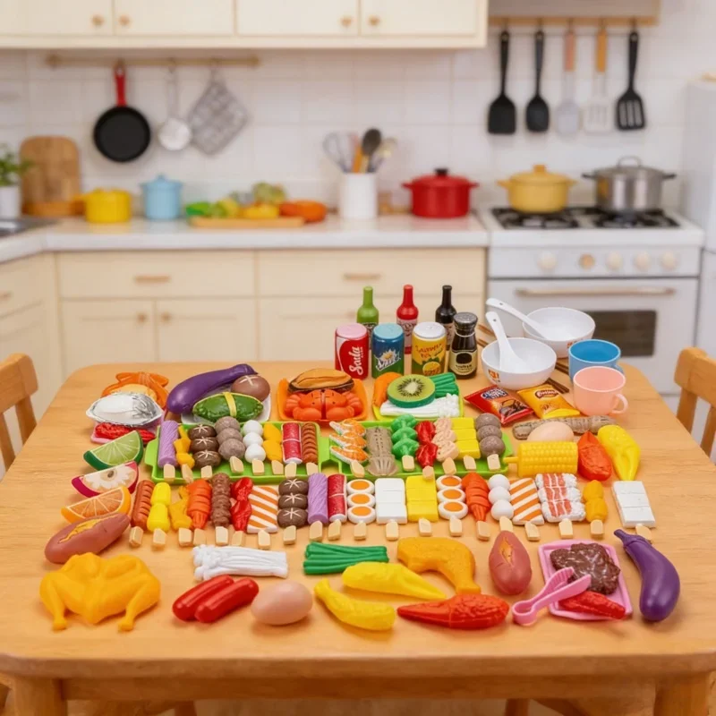 Children Educational Kitchen P - مراجعة Kids Outdoor Bbq وسعره