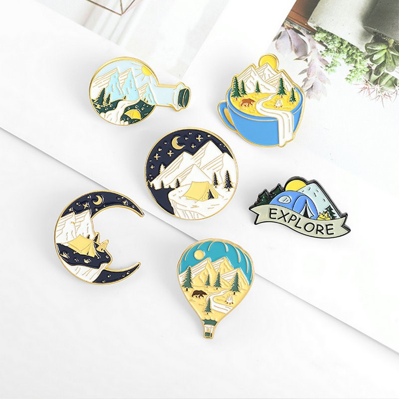 Camping Adventure Enamel Pins  - مراجعة Kids Outdoor Adventure وسعره