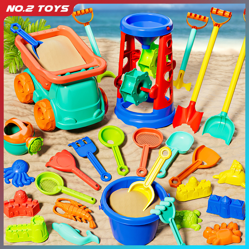 Children's Sand Playing Tools  - مراجعة Kids Outdoor Sandbox وسعره