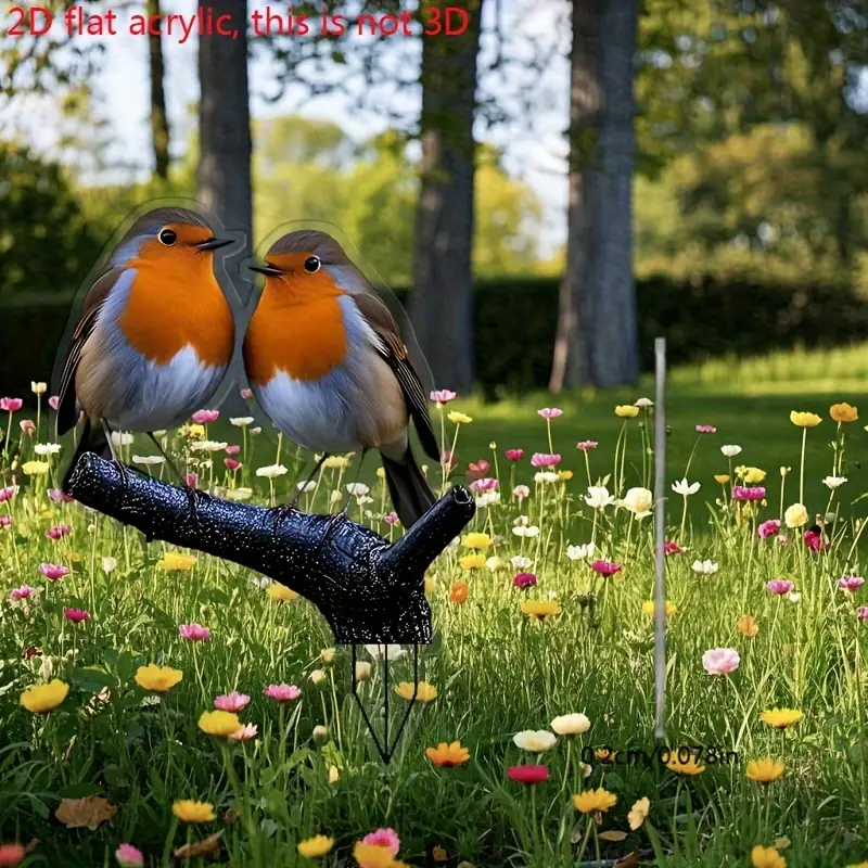 1PCS Mockingbird Weather-Resis - مراجعة Kids Outdoor Decor وسعره