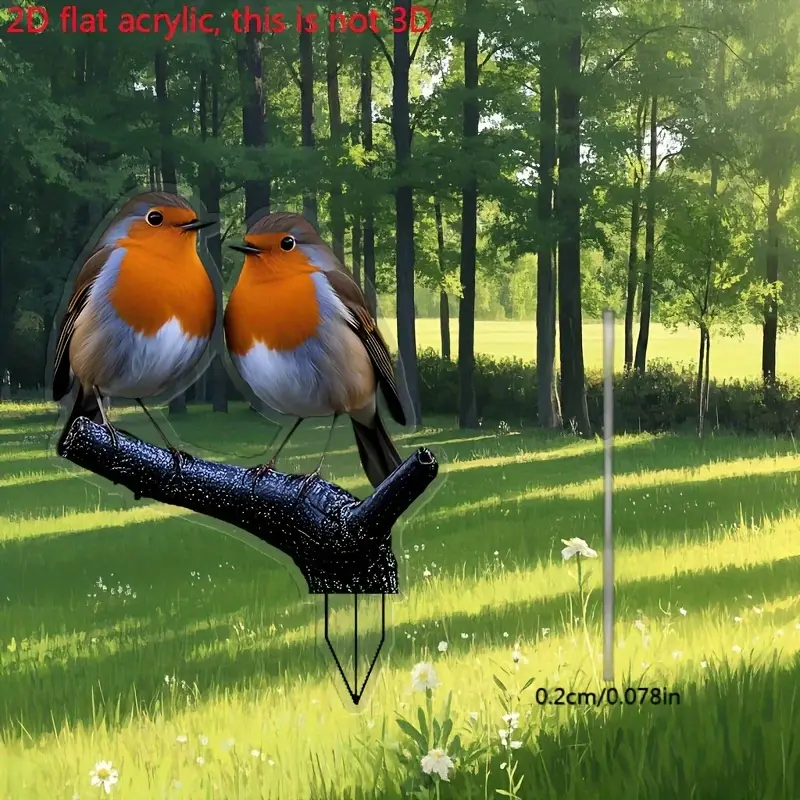 1PCS Mockingbird Weather-Resis - مراجعة Kids Outdoor Decor وسعره