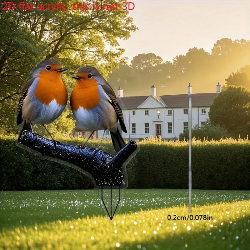 1PCS Mockingbird Weather-Resis - مراجعة Kids Outdoor Decor وسعره