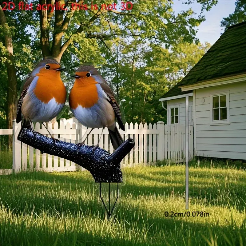 1PCS Mockingbird Weather-Resis - مراجعة Kids Outdoor Decor وسعره