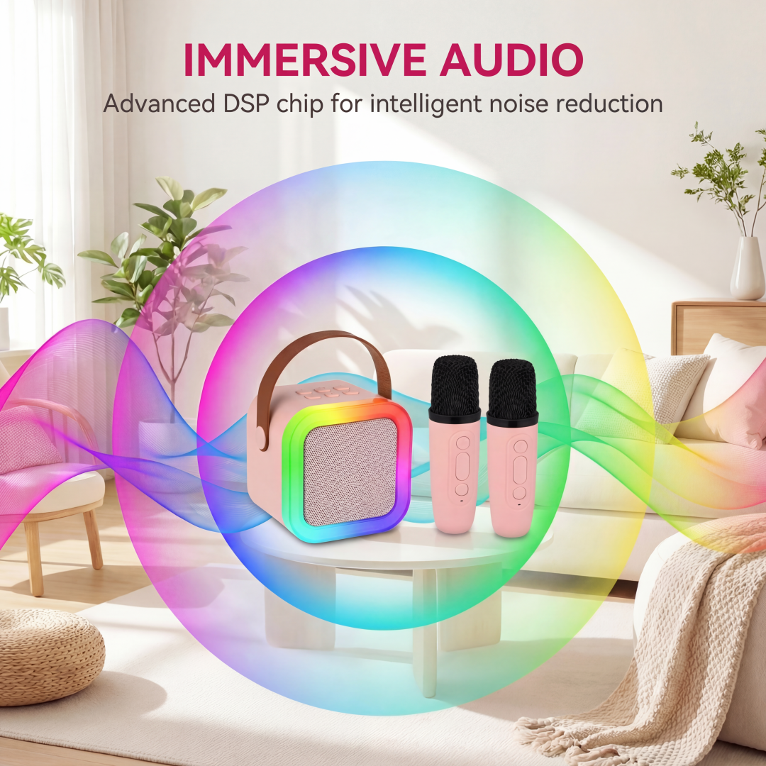 Kids Karaoke Machine Mini Blue - مراجعة Kids Outdoor Voices وسعره