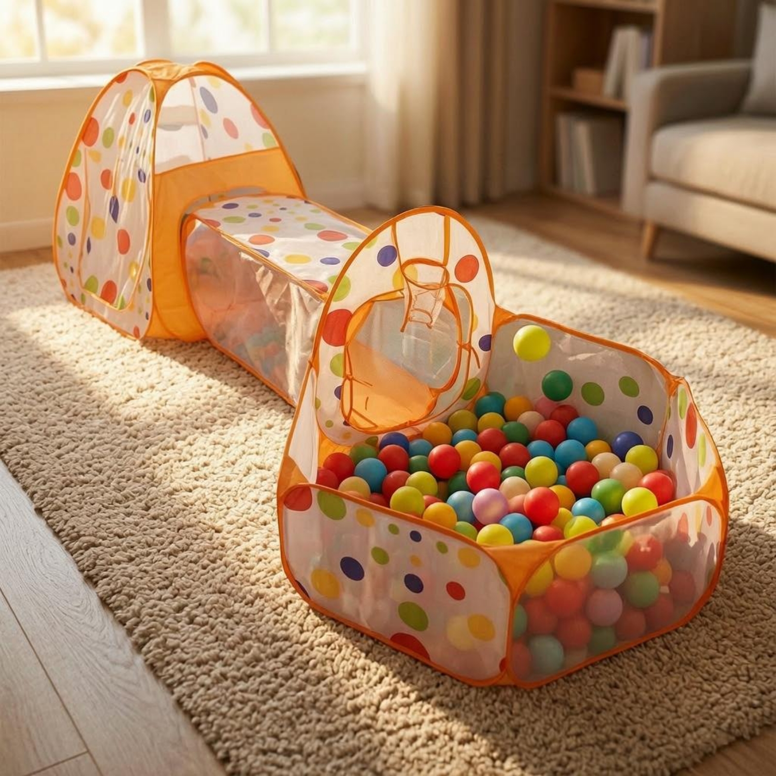 3 Pieces 3 in 1 Play Tent Set  - مراجعة Kids Outdoor Adventure وسعره