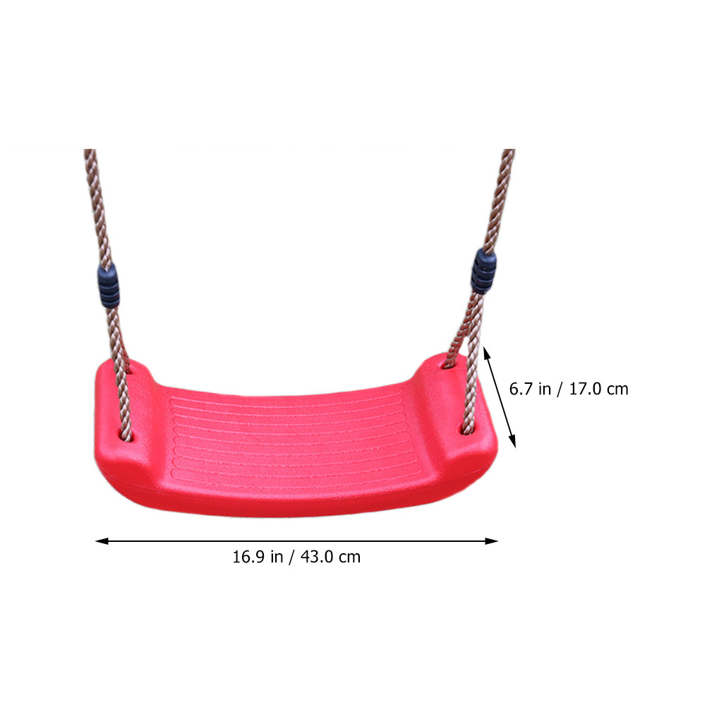 1Set Heavy Duty Plastic Swing  - مراجعة Kids Outdoor Hanging Chair وسعره
