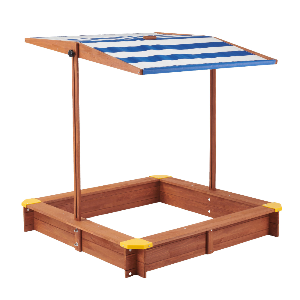 Wooden Kids Picnic Table, Sand - مراجعة Kids Outdoor Sandbox وسعره