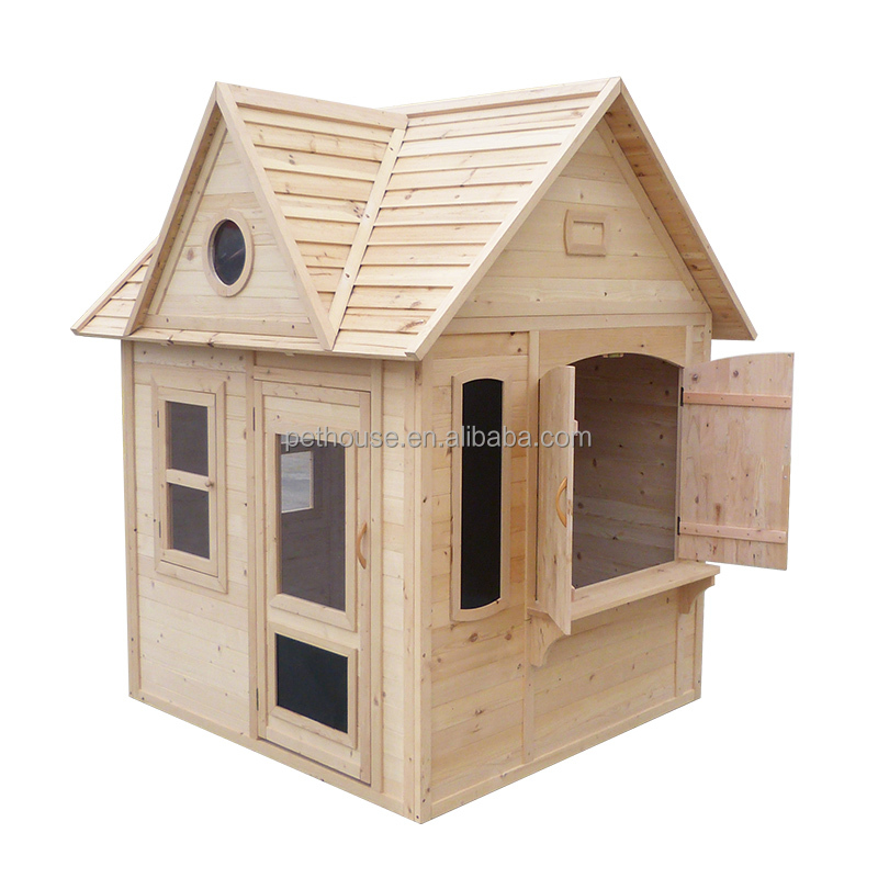 Children Wood Playhouses Kids  - مراجعة Kids Outdoor Sandbox وسعره