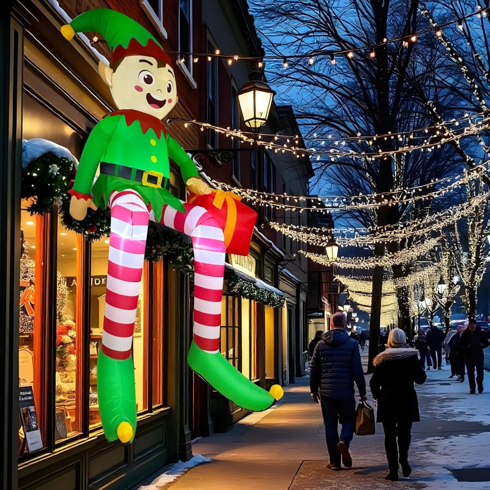 8FT Christmas Inflatables Sitt - مراجعة Kids Outdoor Decor وسعره