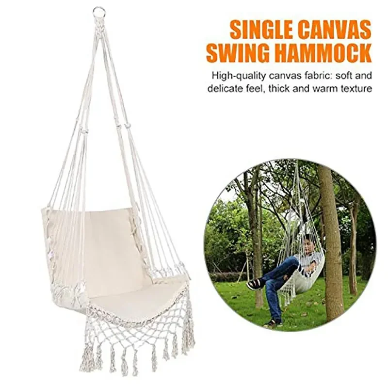 Outdoor Indoor Hammock Swing S - مراجعة Kids Outdoor Hanging Chair وسعره