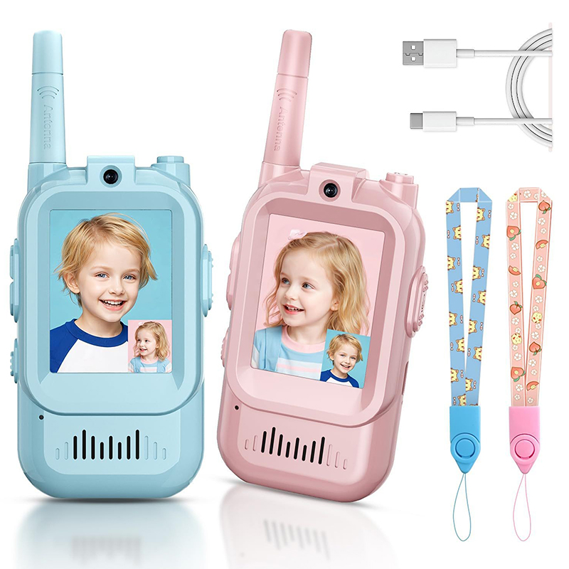 2pcs Video Walkie Talkies For  - مراجعة Kids Outdoor Voices وسعره