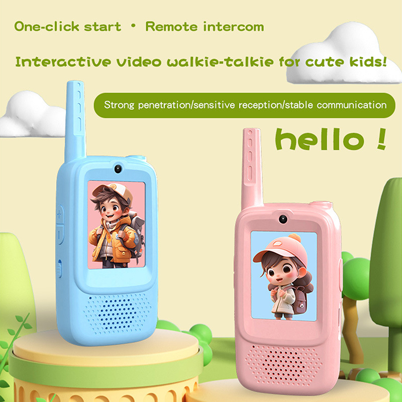 2pcs Video Walkie Talkies For  - مراجعة Kids Outdoor Voices وسعره