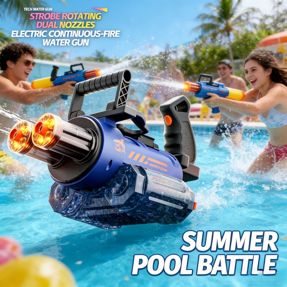 Voice Control Electric Water G - مراجعة Kids Outdoor Voices وسعره