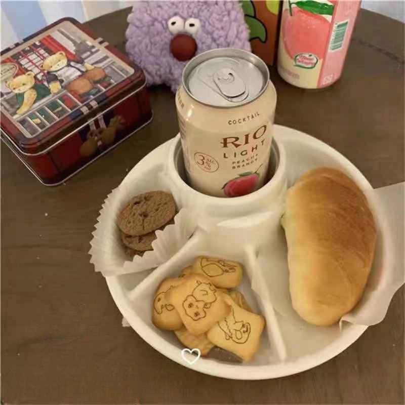 21cm Breakfast Divided Plate P - مراجعة Kids Outdoor Bbq وسعره