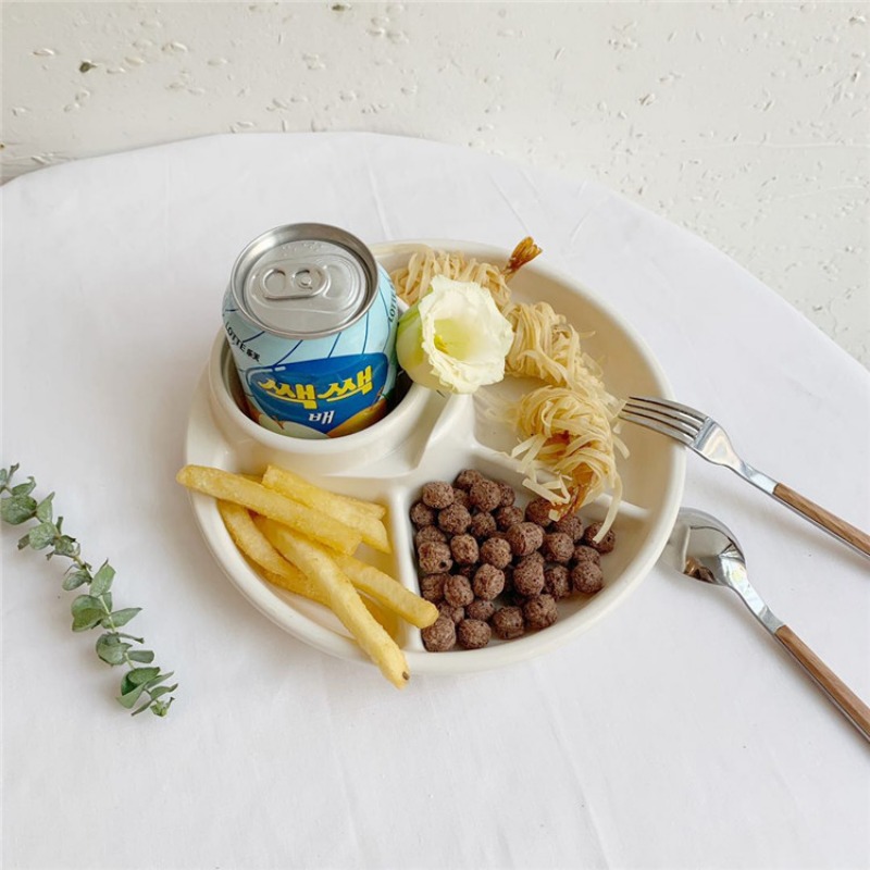 21cm Breakfast Divided Plate P - مراجعة Kids Outdoor Bbq وسعره