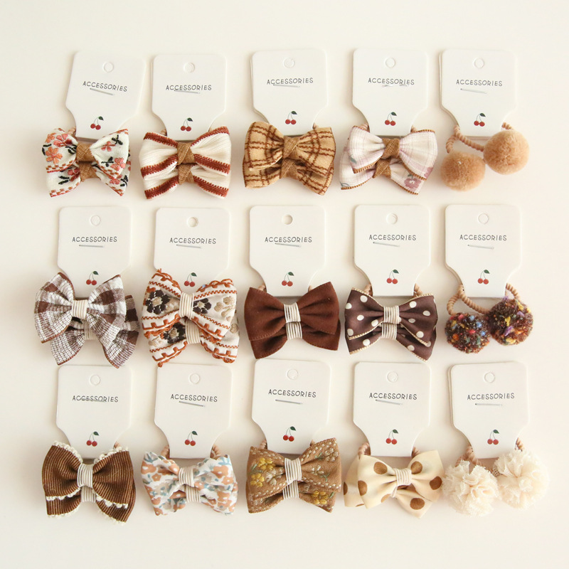 10PCS/1Set  Cute Headwear, Bab - مراجعة Kids Outdoor Decor وسعره