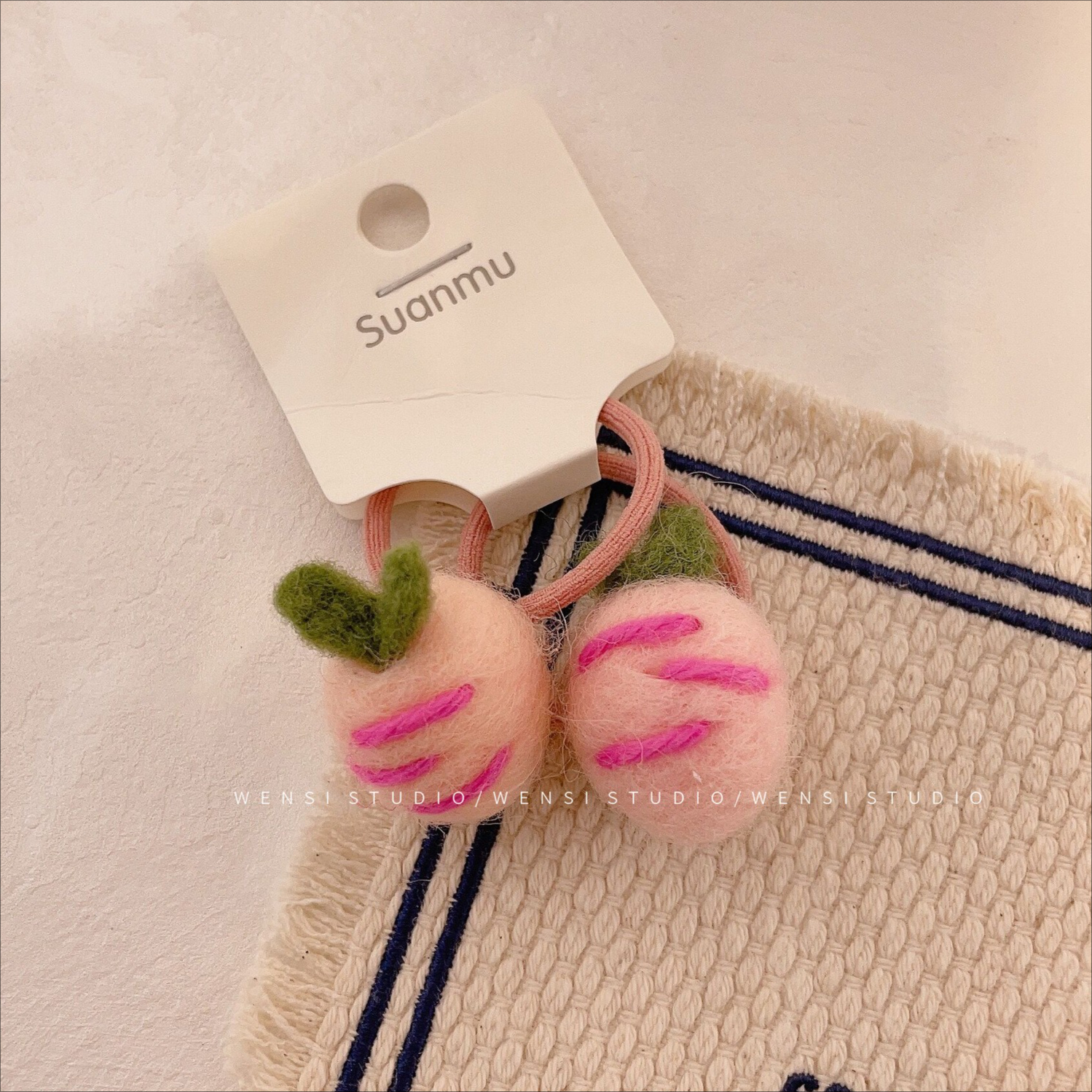 Winter Felt Hair Bands Korean  - مراجعة Kids Outdoor Decor وسعره