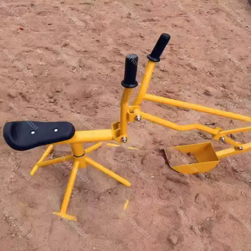 Kids Manual Sand Digger Ride O - مراجعة Kids Outdoor Sandbox وسعره