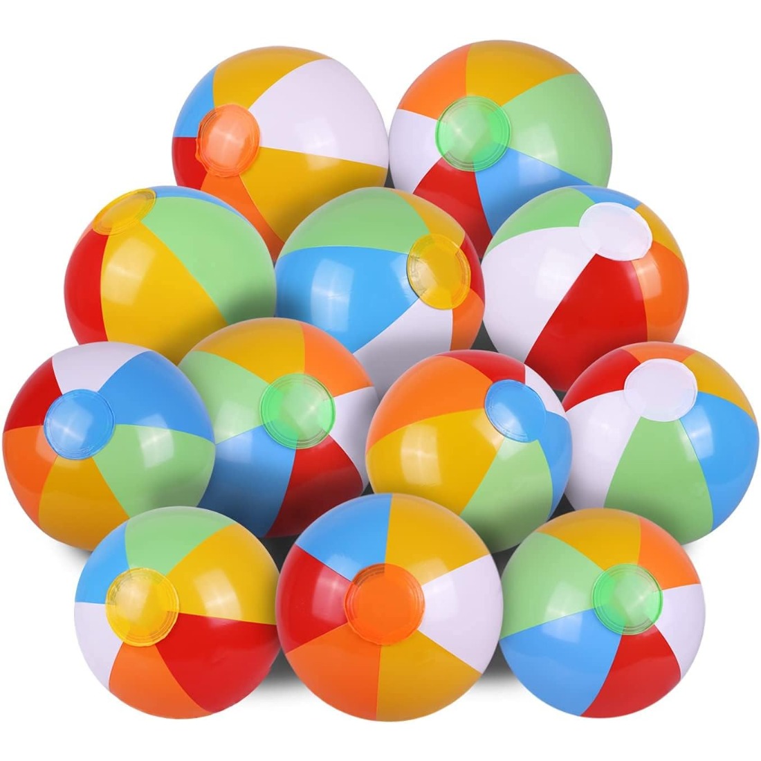 5 Pack Bulk Rainbow Inflatable - مراجعة Kids Outdoor Decor وسعره