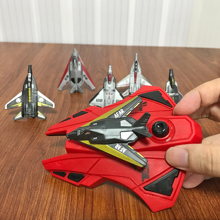 6pcs Fighter Plane Red Launche - مراجعة Kids Outdoor Adventure وسعره