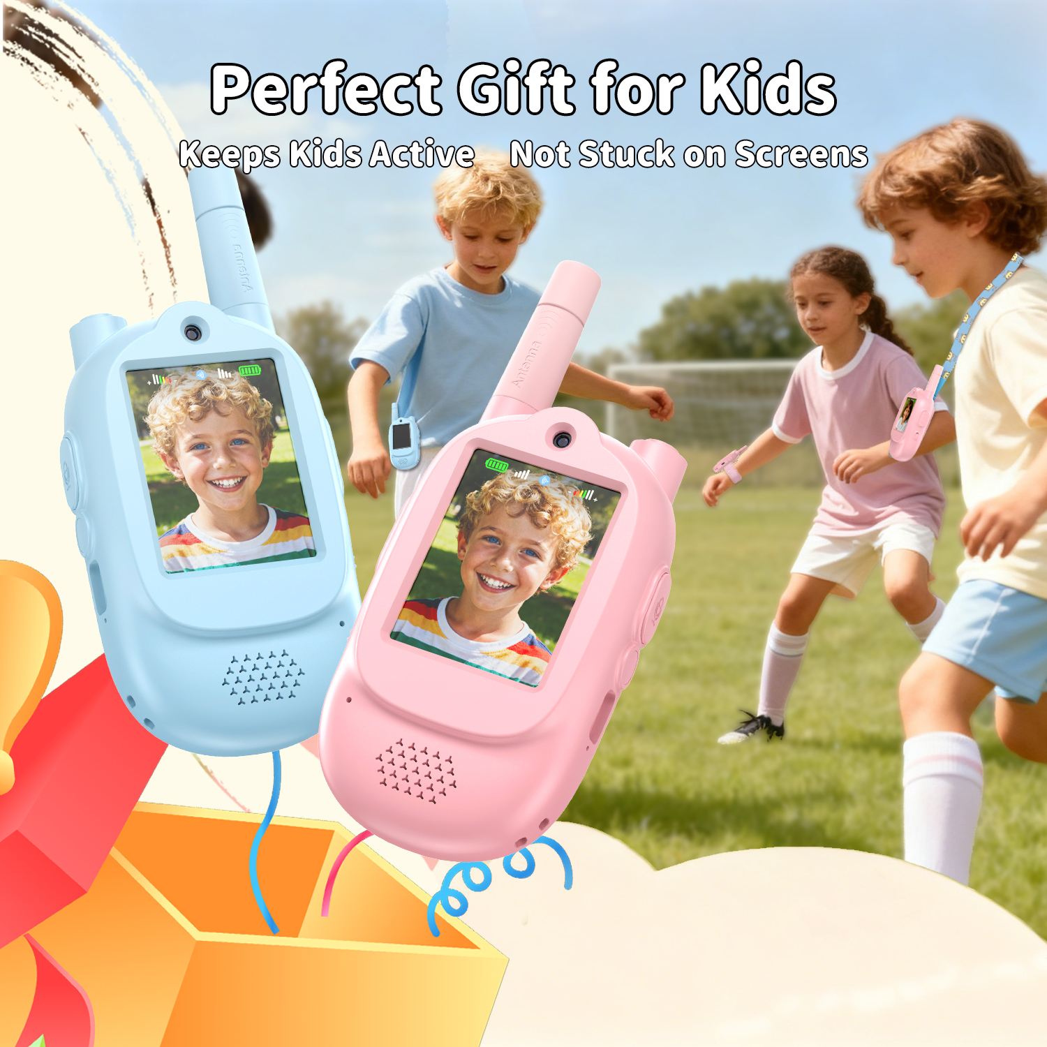 Long Range Kids Video Walkie T - مراجعة Kids Outdoor Voices وسعره