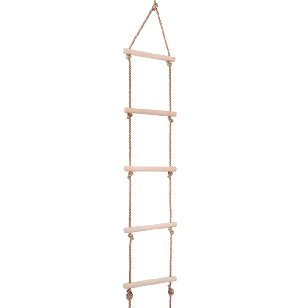 Children Climbing Rope Ladder  - مراجعة Kids Outdoor Climbing Structure وسعره