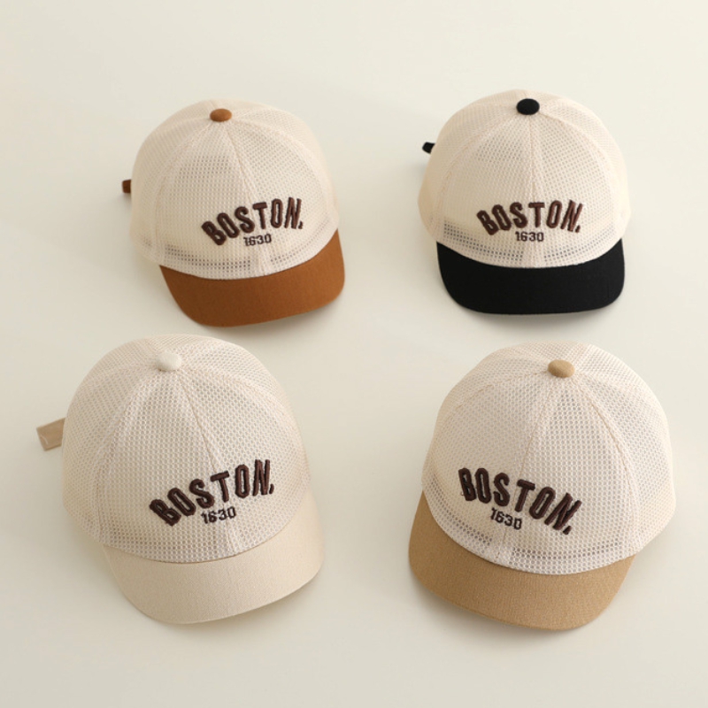Letter Embroidered Baby Baseba - مراجعة Kids Outdoor Hat وسعره