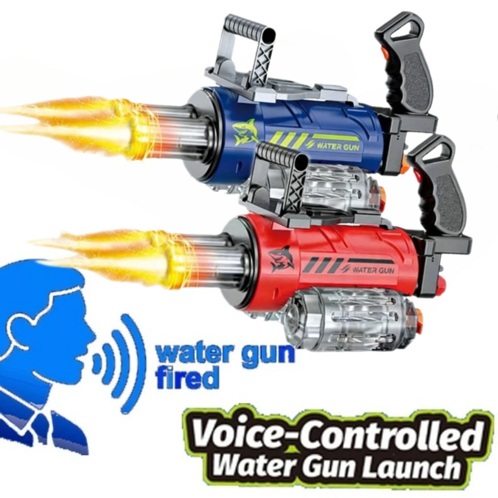 Electric Gatling Water Gun Toy - مراجعة Kids Outdoor Voices وسعره