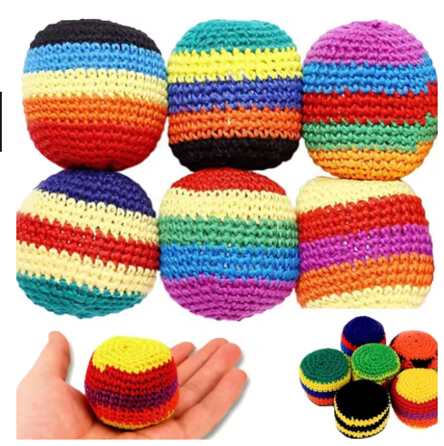 Handmade Footbag Set Soft & Du - مراجعة Kids Outdoor Climbing Structure وسعره