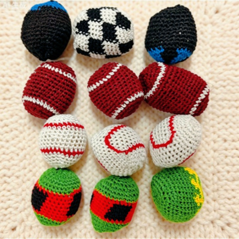 Handmade Footbag Set Soft & Du - مراجعة Kids Outdoor Climbing Structure وسعره