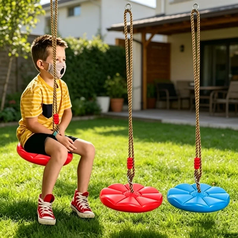Thickened Octagonal Petal Disc - مراجعة Kids Outdoor Hanging Chair وسعره