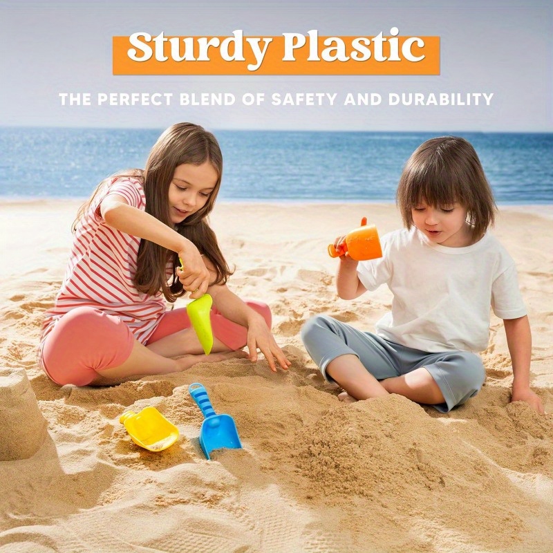 Joyfy 4 Packs Beach Sand Shove - مراجعة Kids Outdoor Sandbox وسعره