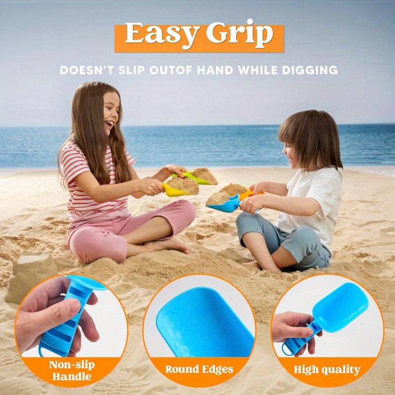 Joyfy 4 Packs Beach Sand Shove - مراجعة Kids Outdoor Sandbox وسعره
